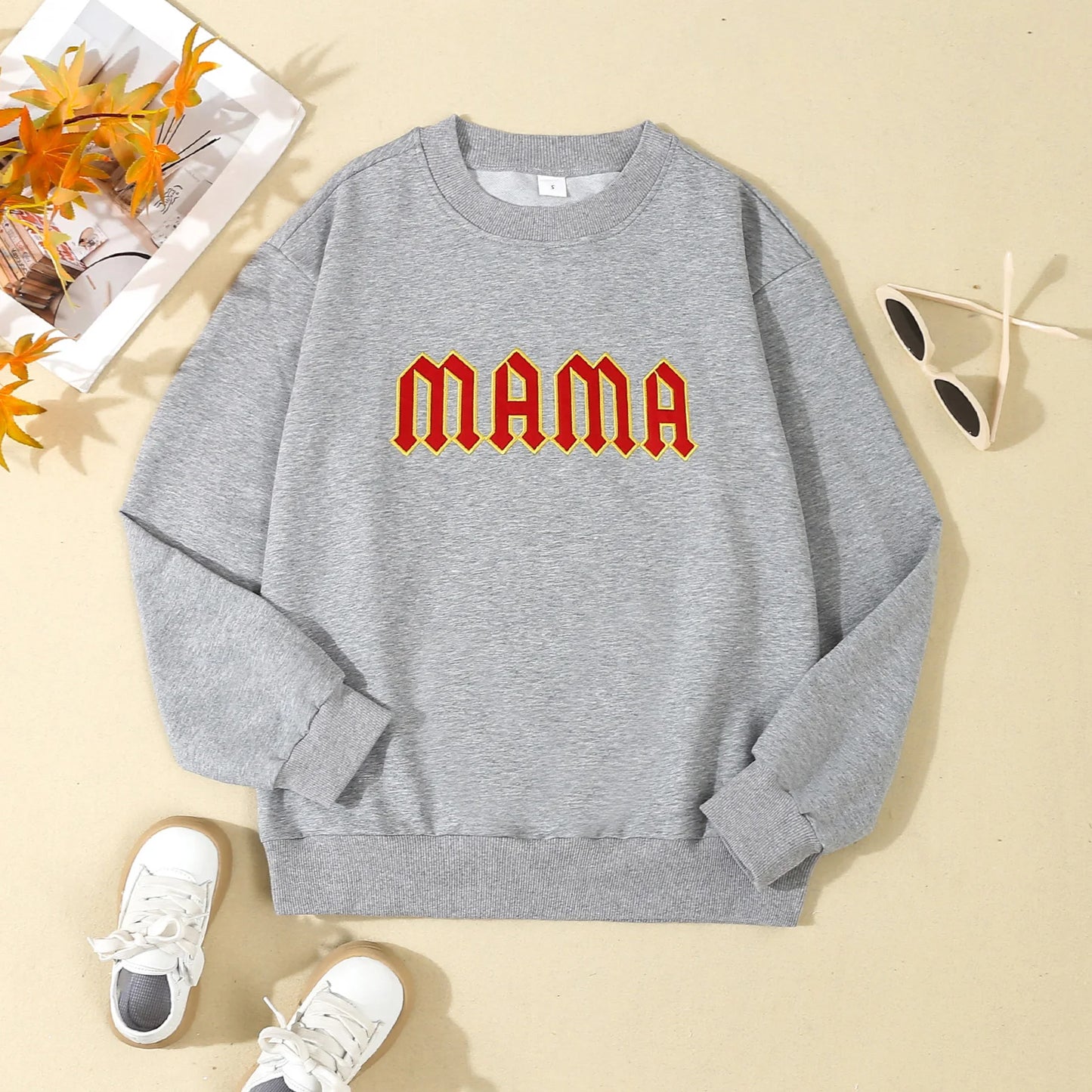 Mamas Boy Romper and matching Mama Sweatshirt